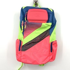 OGIO Backpack Hiking Travel School Bag Neon Pink Blue Padded Men Women